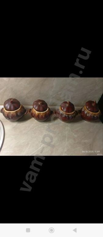 Горшки для запекания.