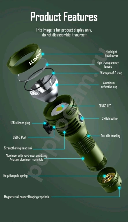 Фонарь LUMINTOP AK26