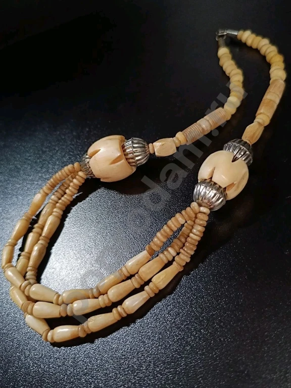 Крупные Бусы. Винтаж. Натуральная Кость.