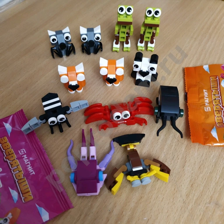 Конструктор Зверятыши из Магнита С инструкцией