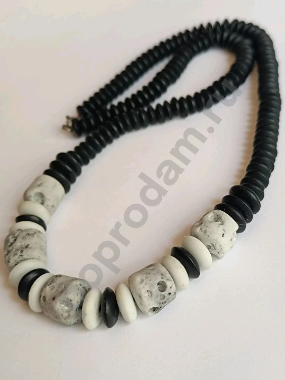 Бусы. Чехия. Jablonex. Винтаж. Керамика. Родная сборка!