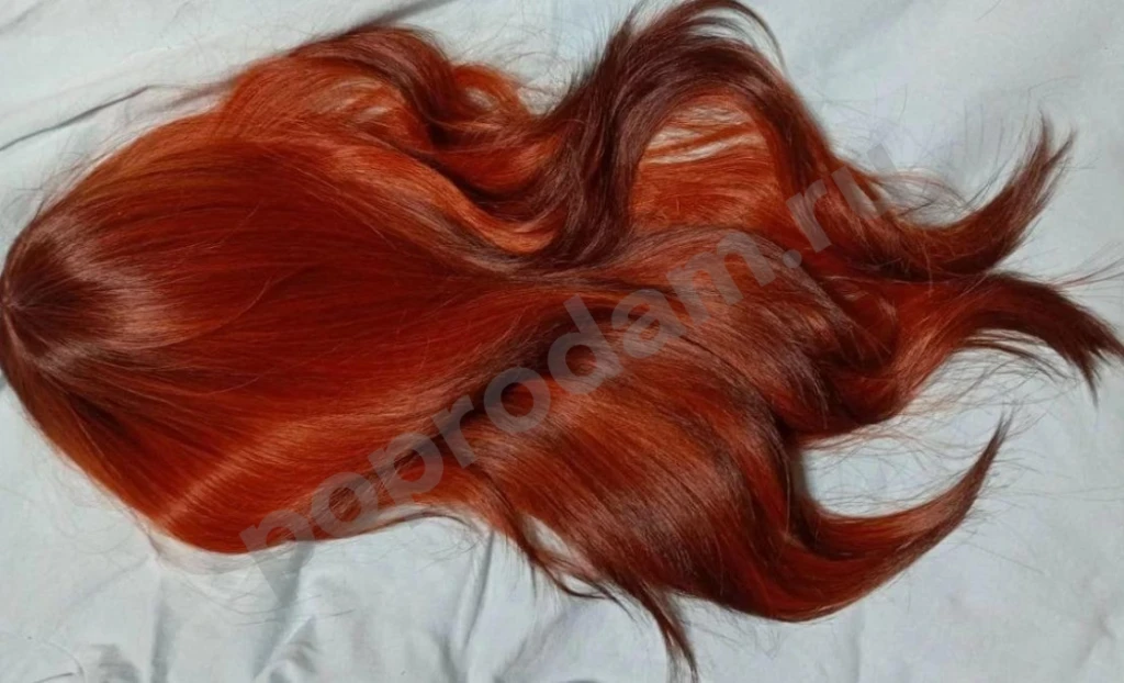 Парик красный новый