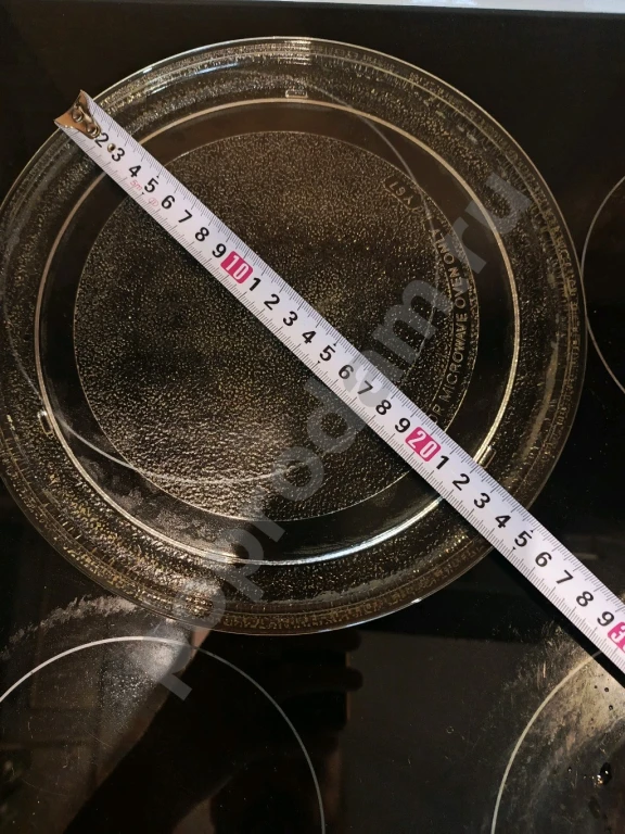 Тарелка для микроволновой печи СВЧ  диаметр 24,5 см. Доставка