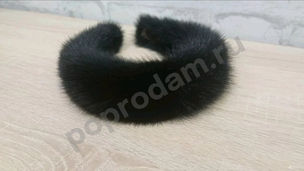 Ободок из меха норки