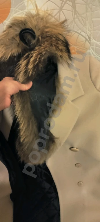 Пальто зимнее Б/У