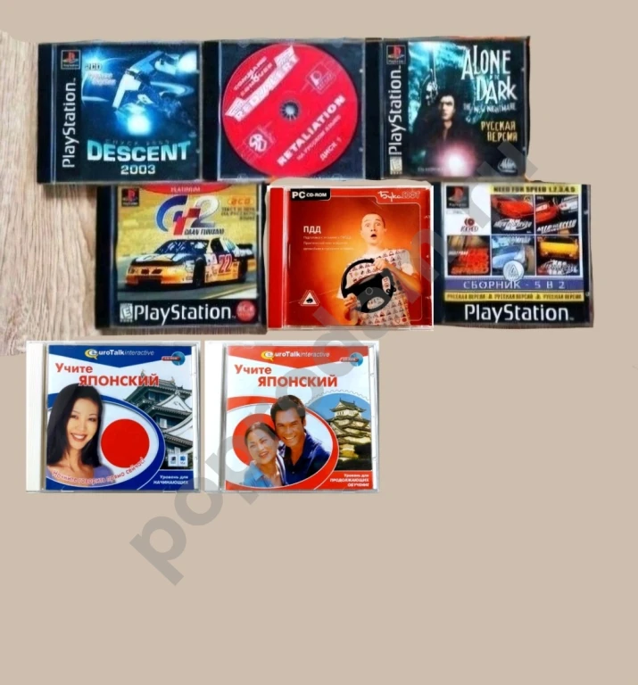 Диски к Sony Playstation игровые, 1C, Windows