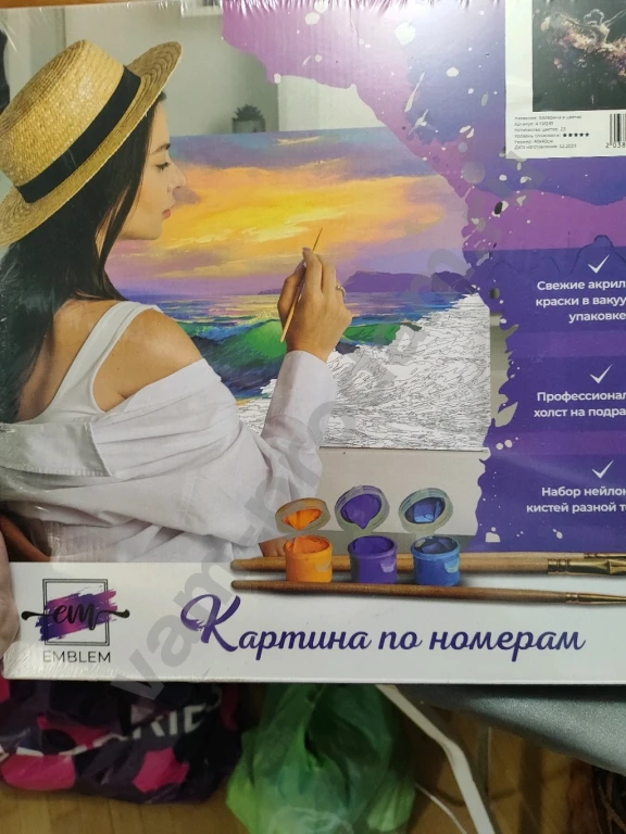 Картина по номерам 40*40