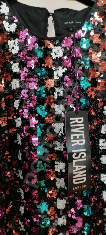 Платье с пойетками