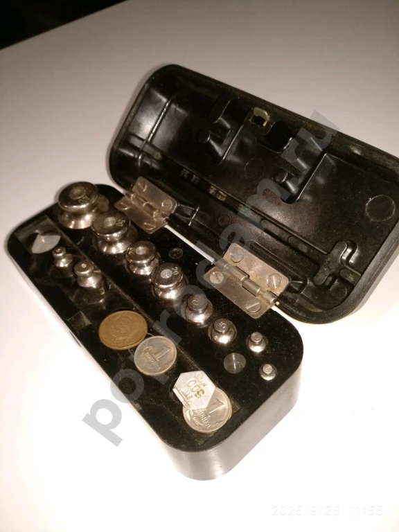 Набор гирек доя весов СССР