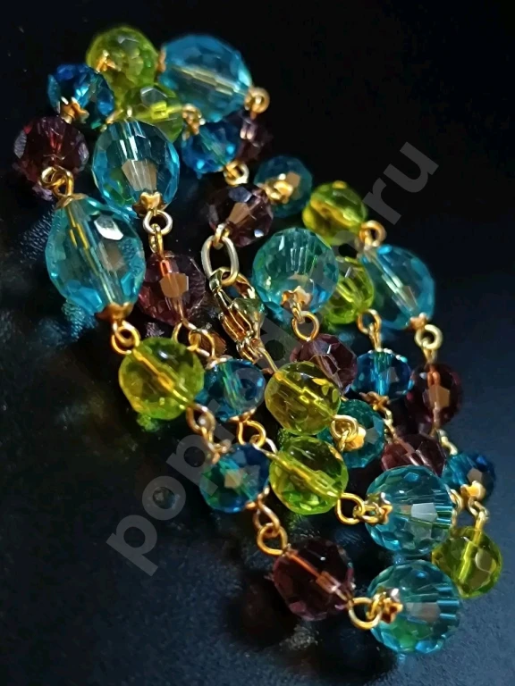 Бусы Цепочка. Italia Independent. Стекло.