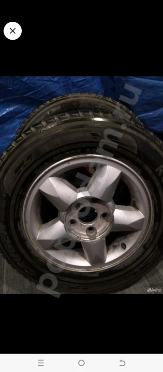 Резина на дисках  R15/205/70 96T