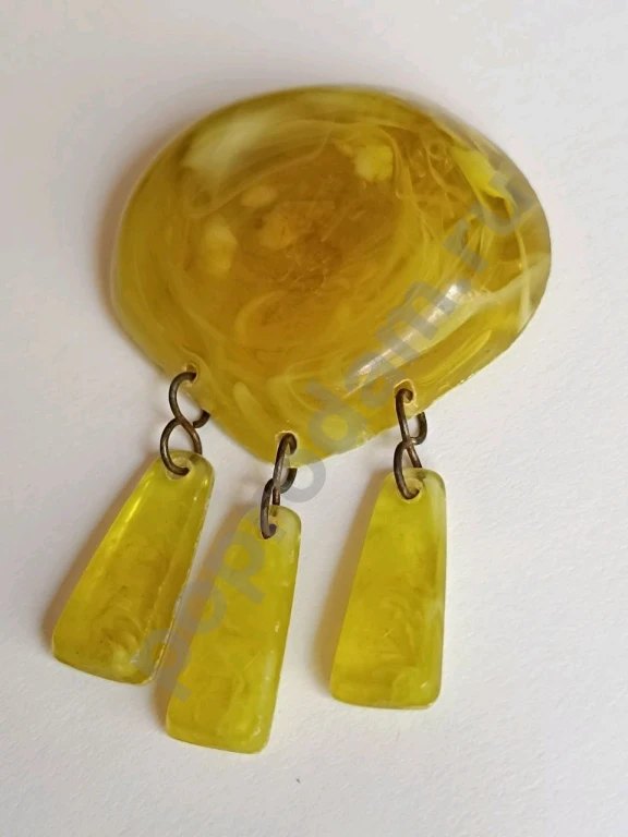 Брошь с Подвесками. Винтаж СССР.