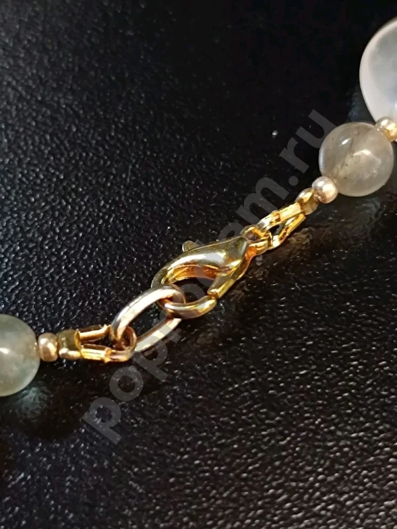 Бусы. Italia EcoMix. Натуральный камень.