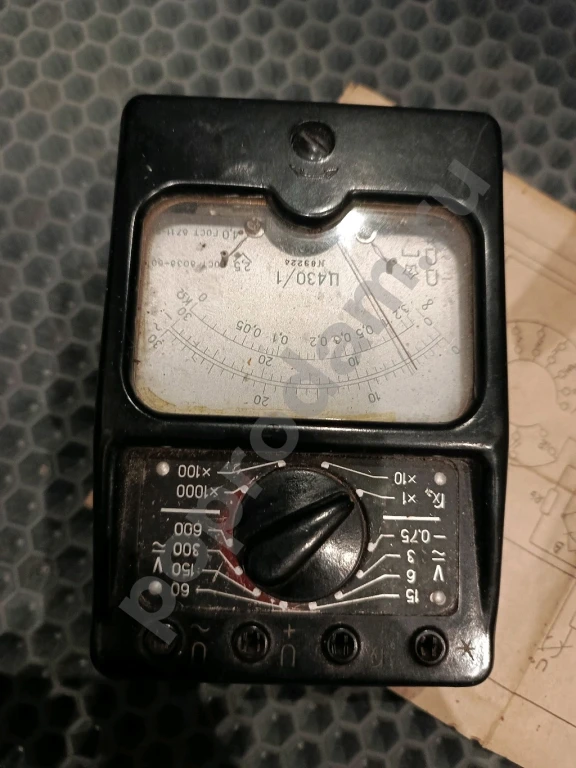 Вольтметр СССР Ц 430/1 В упаковке. Рабочий. Год выпуска 1962 Доставка