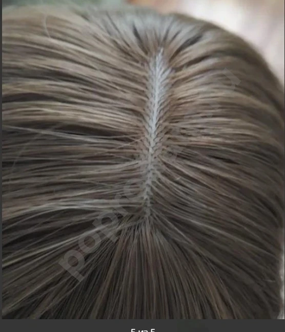 Парик коричневый новый