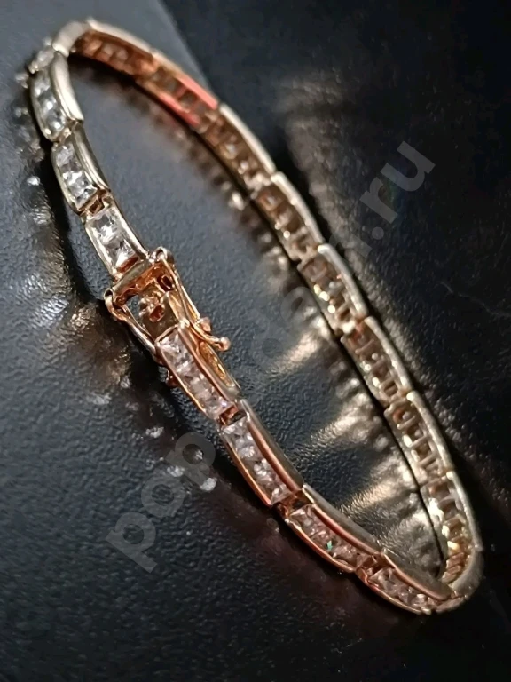 Теннисный Браслет. 14к. Золото 585 проба. 12 грамм.