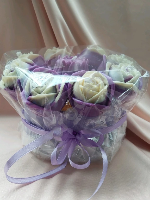 Свечи букет праздник