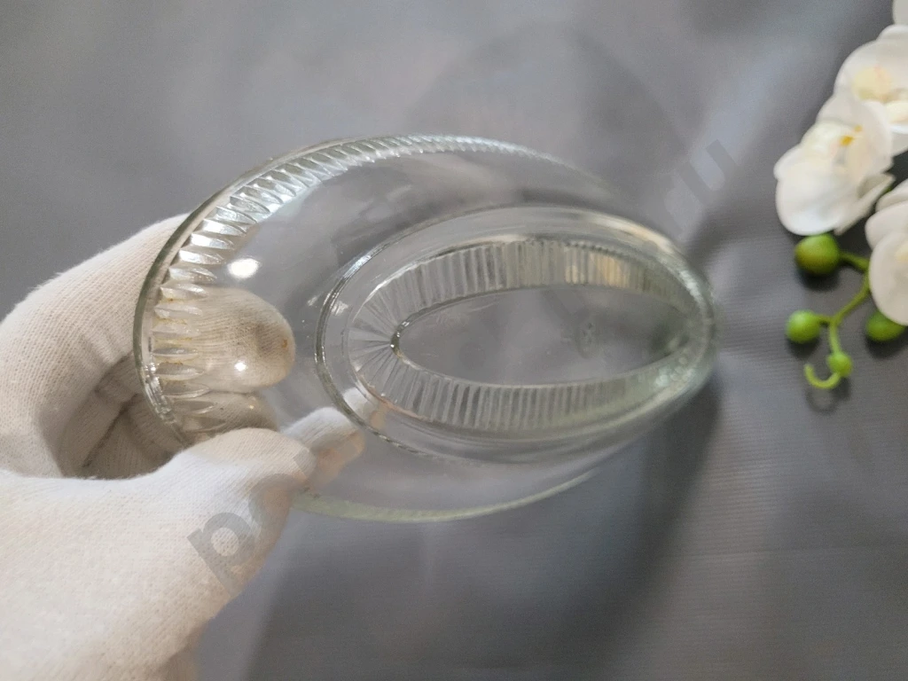 Селедочница / шпротница стекло СССР