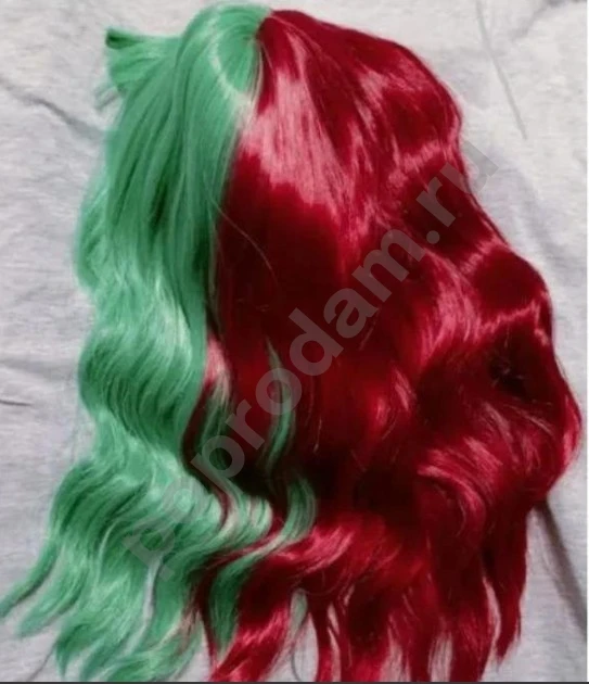 Парик разноцветный новый