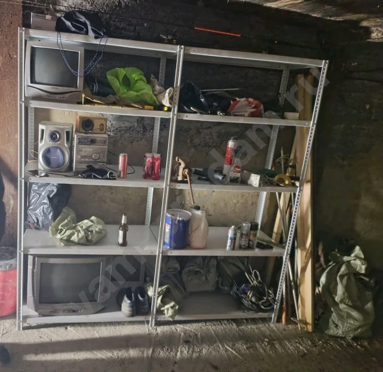 Стеллажи металлические