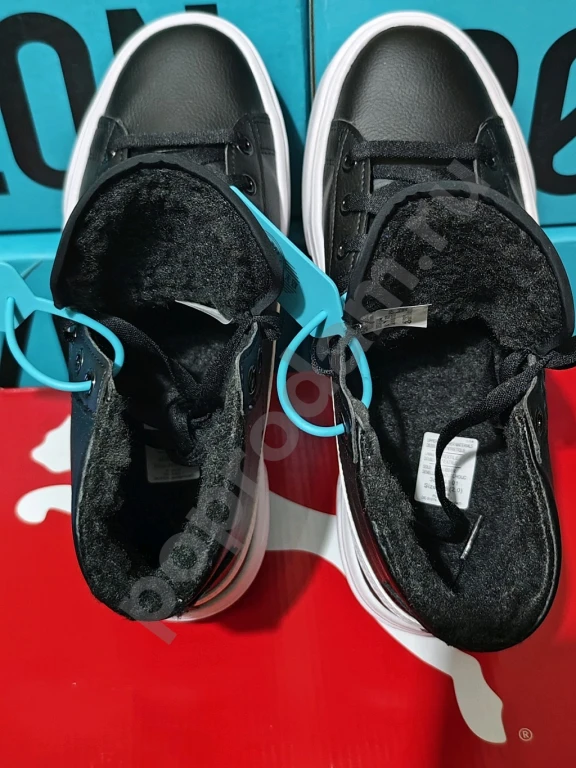 Женские утеплённые кеды Puma Kaia Mid Fur (Poizon)