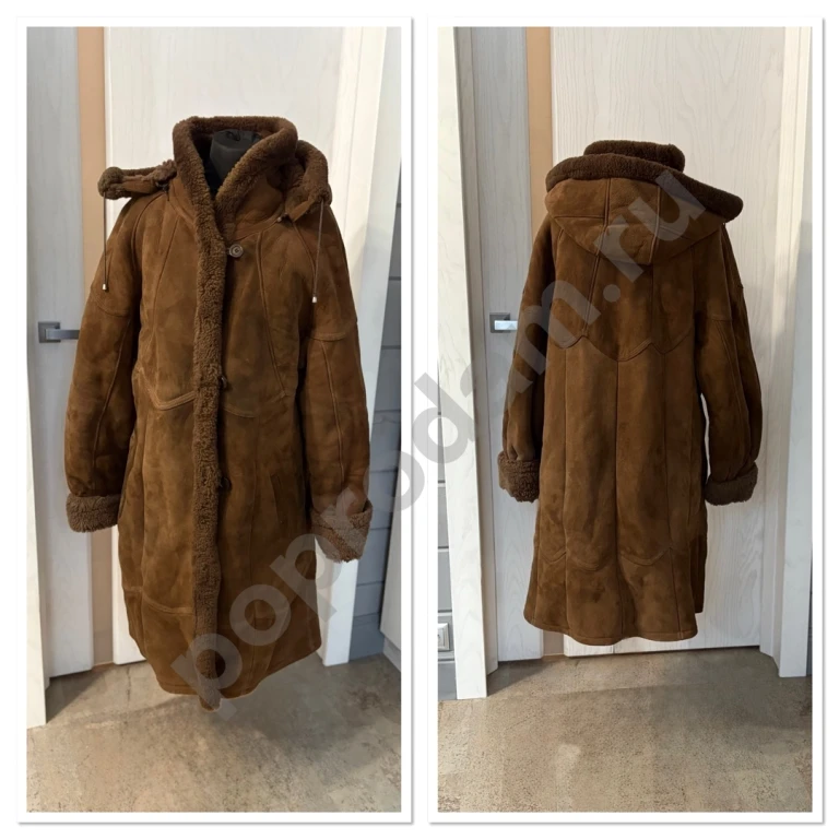 Дубленка женская длинная