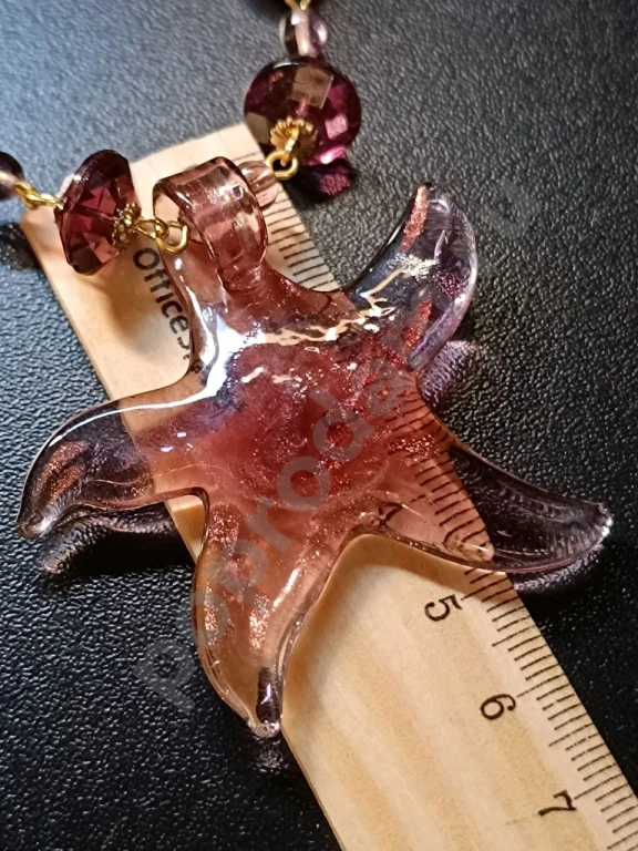 Бусы с Подвеской. Italia Independent. Стекло.