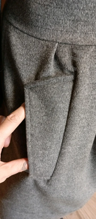 Пальто натуральная шерсть с подкладкой из шелка