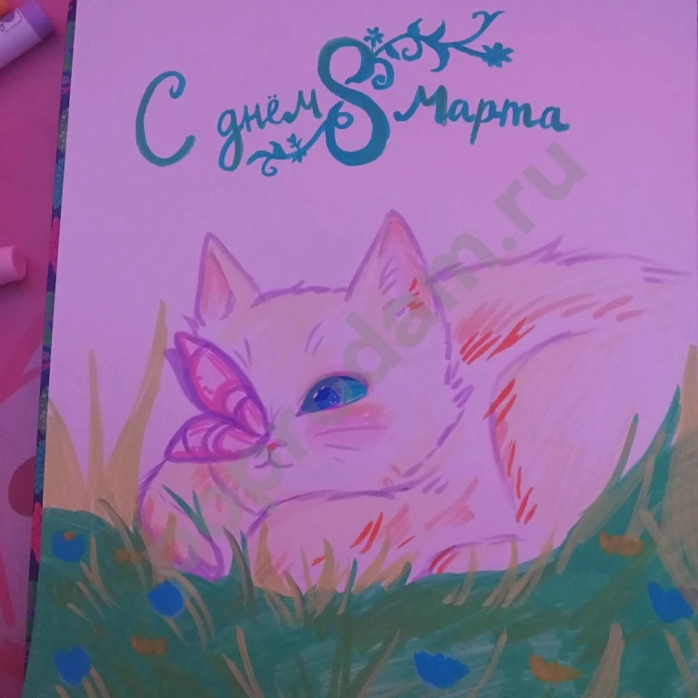 Нарисую вашего питомца по фотографии~