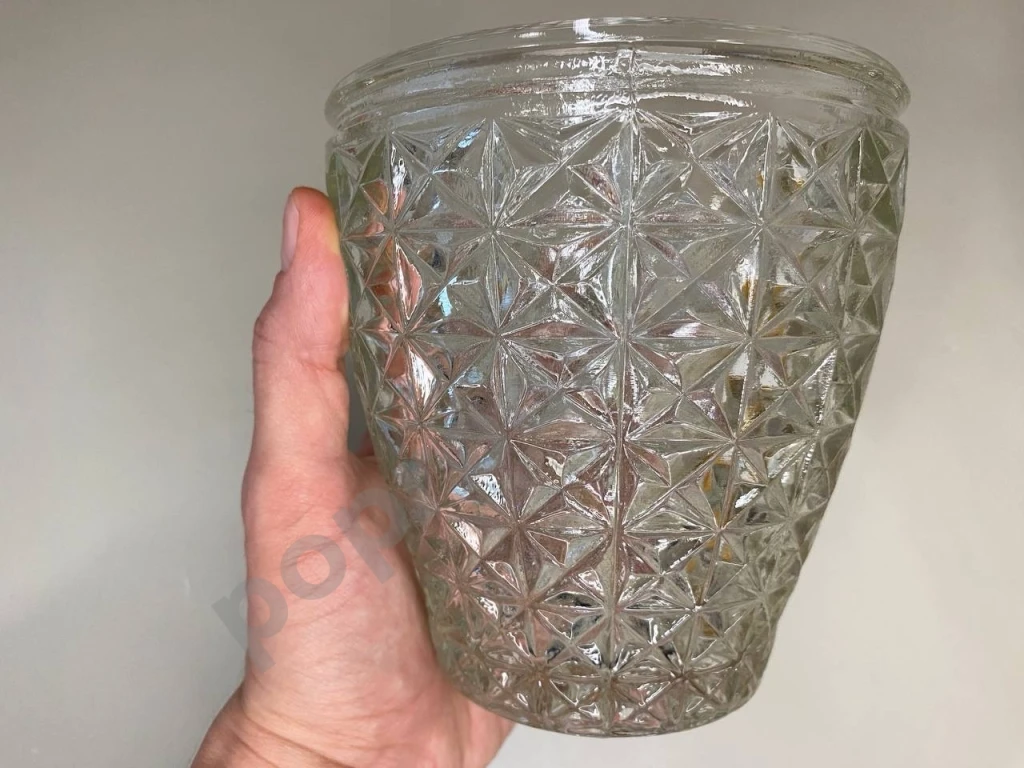 Винтажная советская конфетница стекло ваза СССР