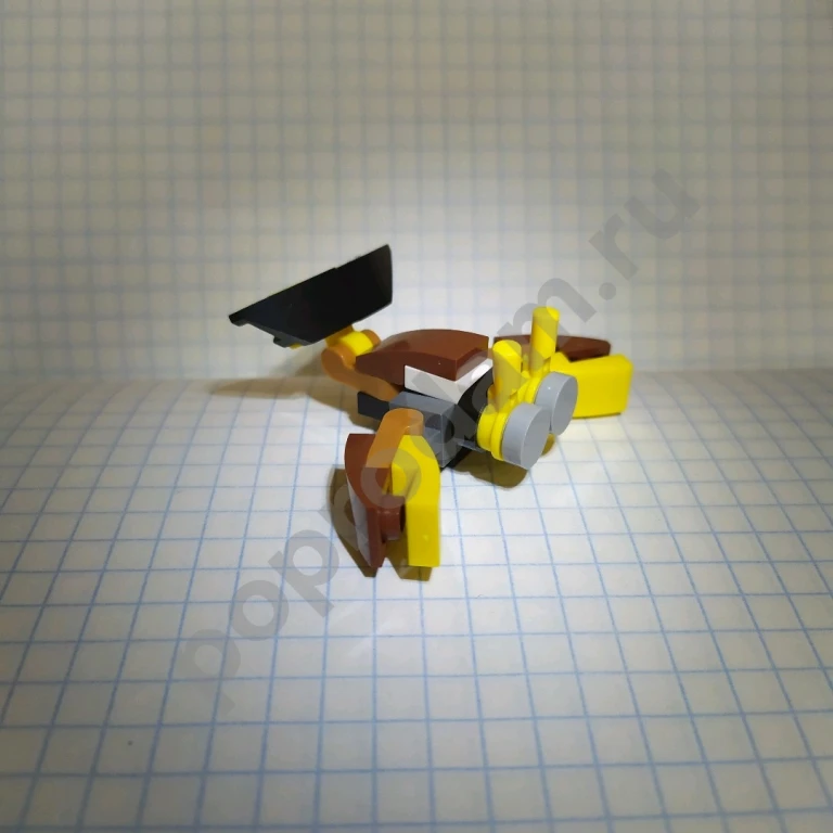 Ракушаня рак Зверятыши Магнит конструктор