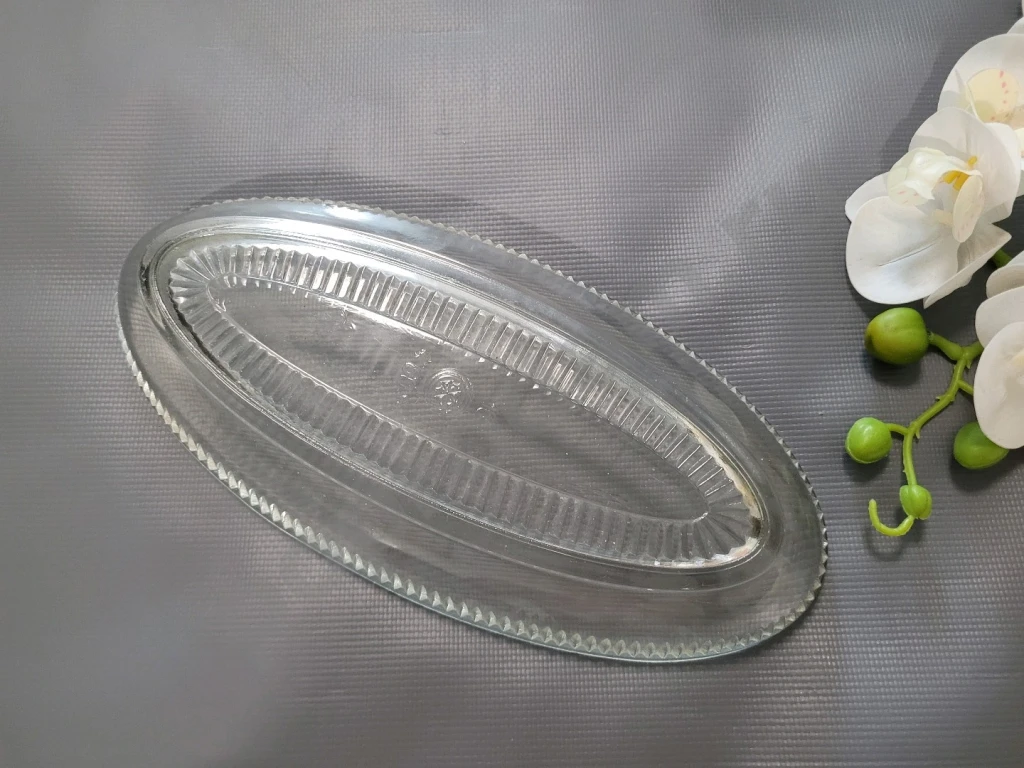 Селедочница / шпротница стекло СССР