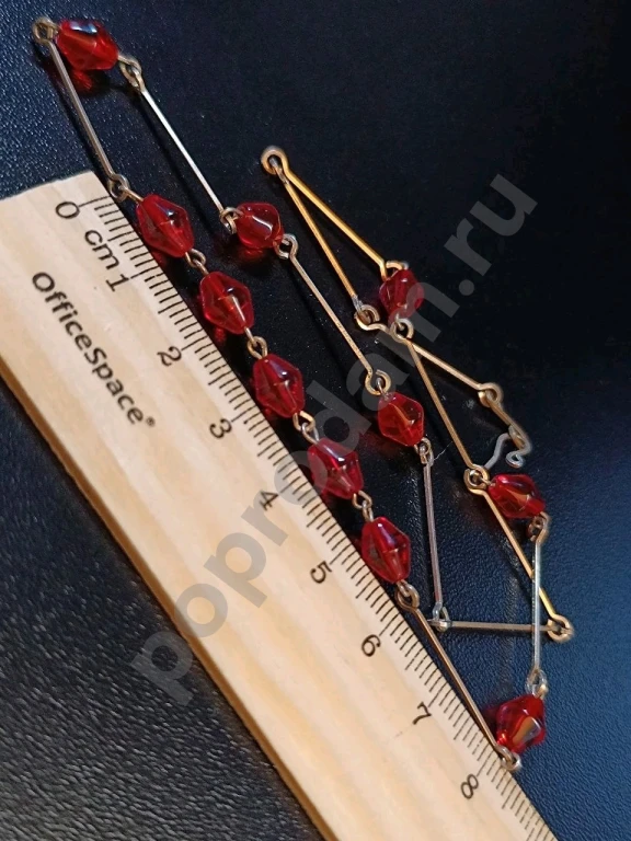 Колье. Винтаж 40-ые. Стекло.