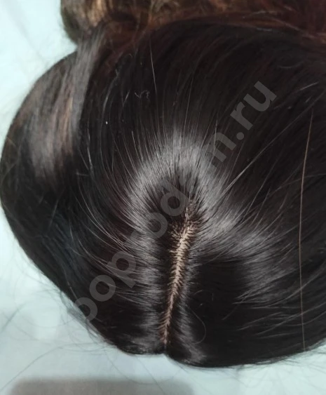 Парик черно коричневый новы