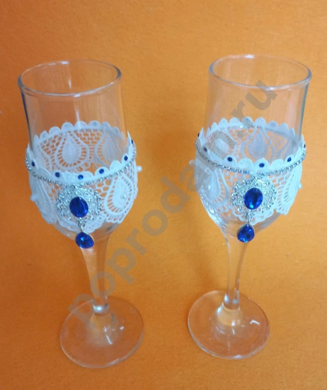 Бокалы ручной работы
