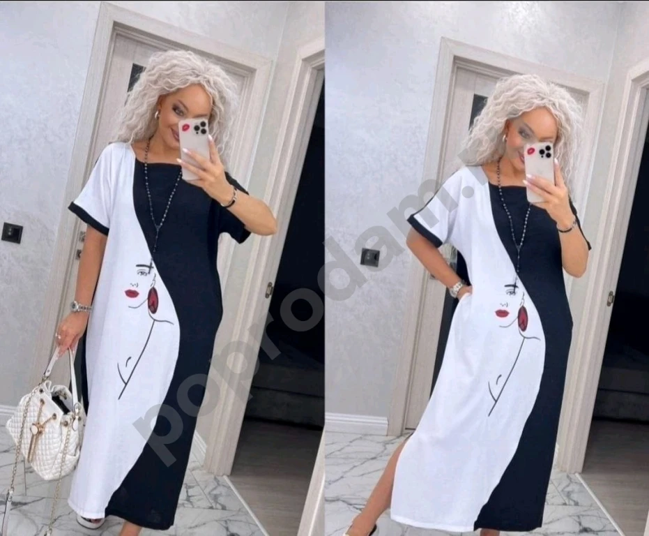 Женское платье большого размера