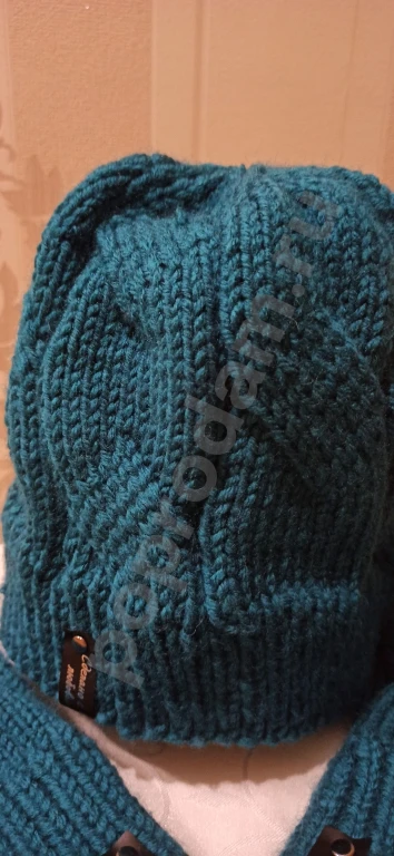 Шапка + митенки