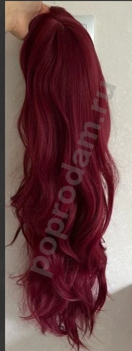 Парик рубиновый новый