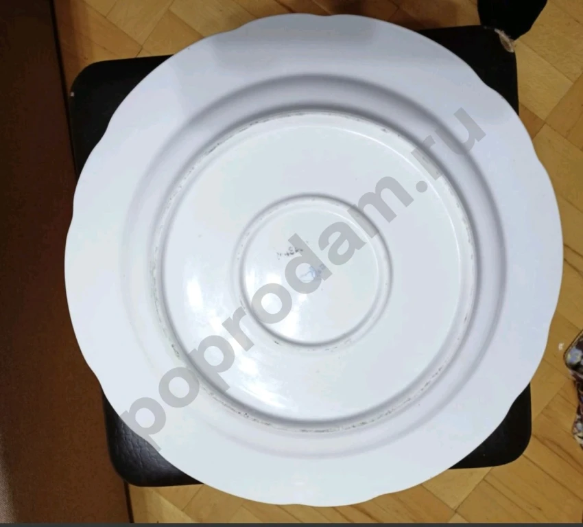 Большое Блюдо Мейсенский букет Дулево