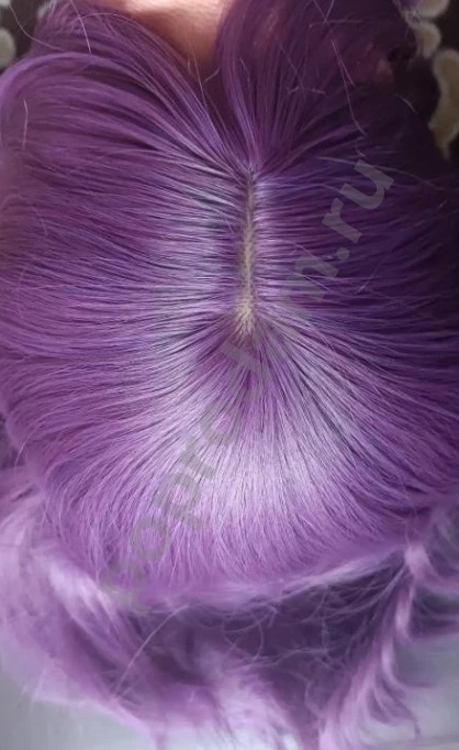 Парик фиолетовый новый