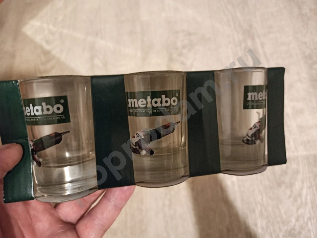 Рюмки Metabo.