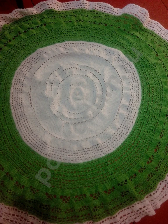 Зелёная салфетка