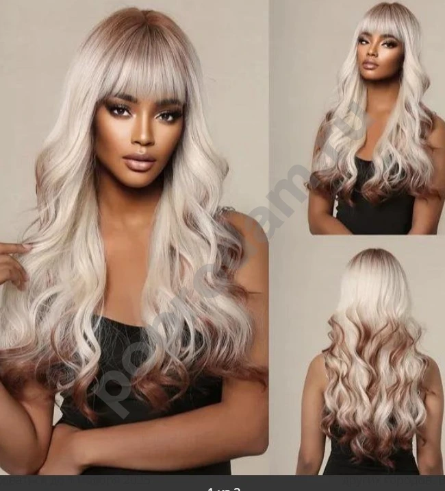 Парик блонд омбре новый