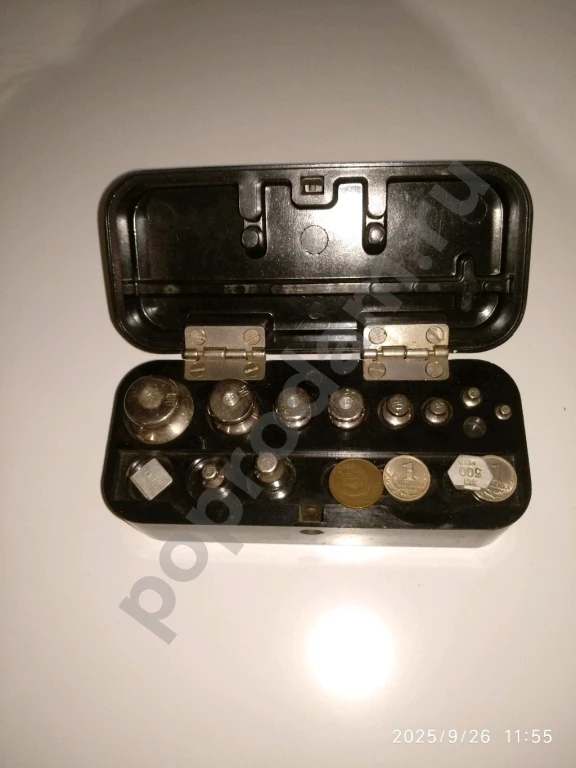 Набор гирек доя весов СССР