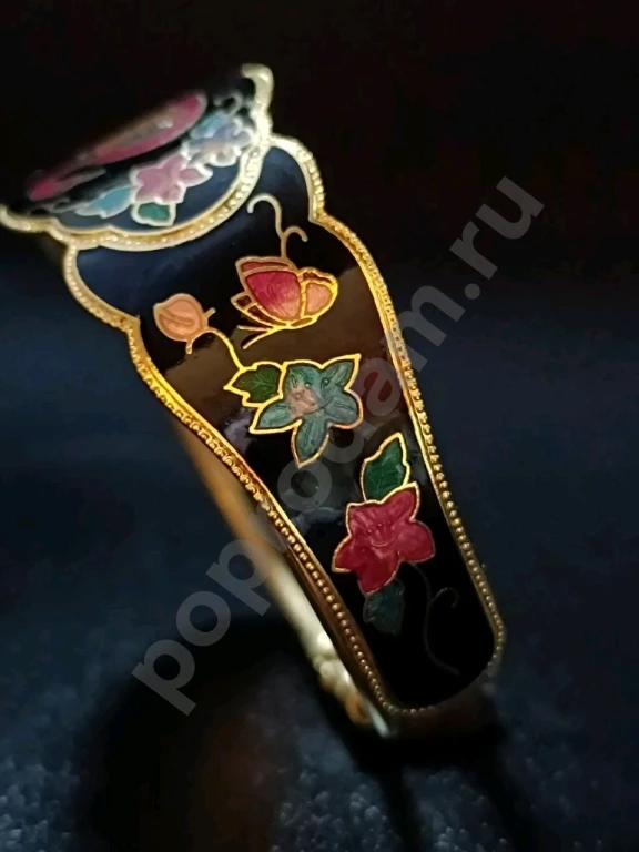 Браслет. Клуазоне. Винтаж.