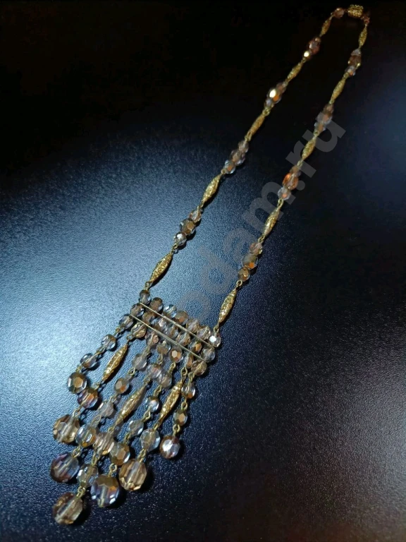 Колье. Чехия. Jablonex. Винтаж. Стекло.