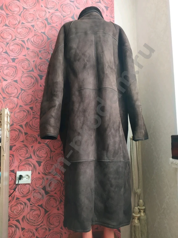 Мужская дубленка натуральный мех р 58 60