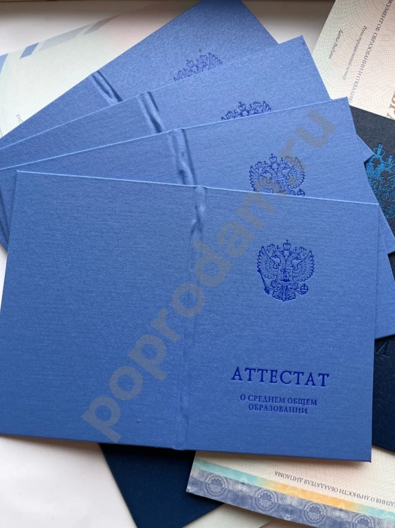 Диплом аттестат, есть лицензия