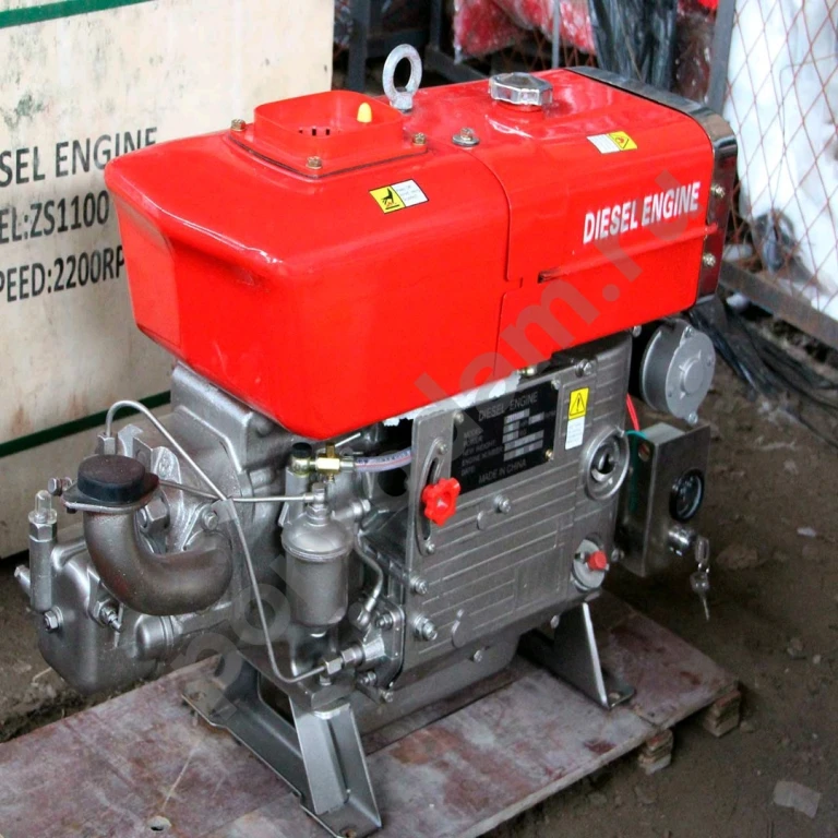 Двигатель дизельный ZS1100M(15ЛС) с электростартером