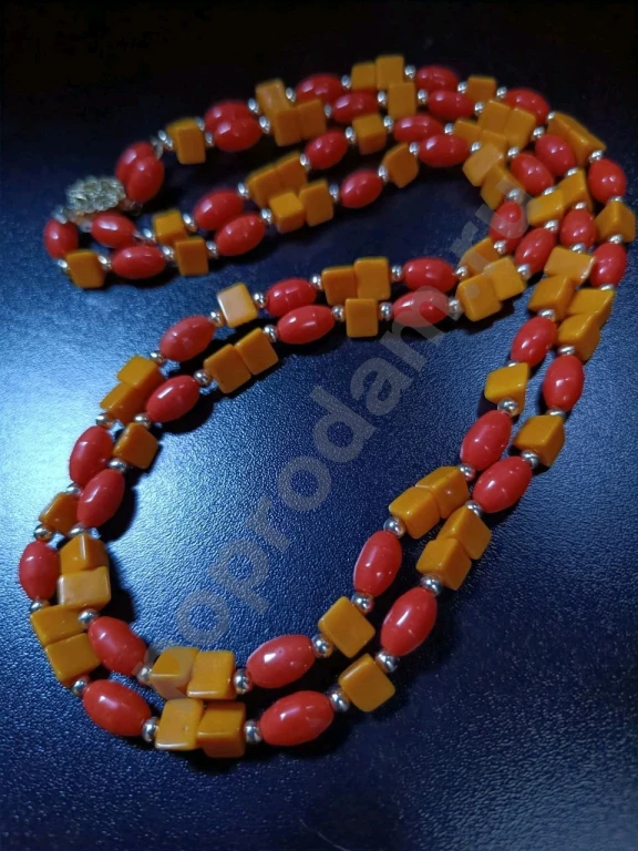 Бусы. Чехия. Jablonex. Винтаж. Стекло.